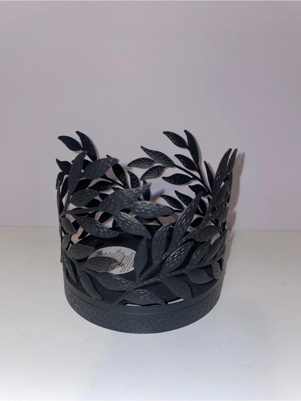 Bath & Body Works Modern Branches 3-Wick Candle Holder in Black